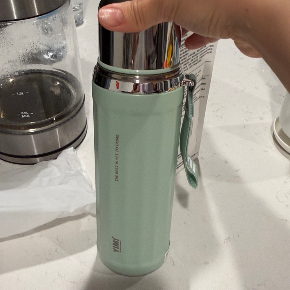 YIMI Pink Insulated Water Bottle